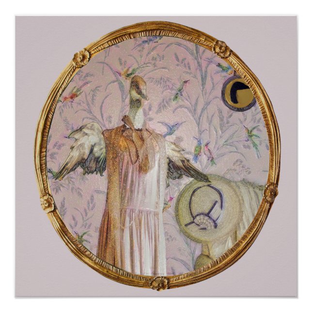 Póster Retrato da Sra. Smew (Frente)