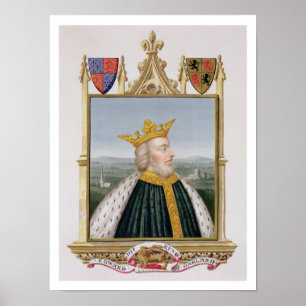 Póster Retrato de 1312-77) reis de Edward III (de