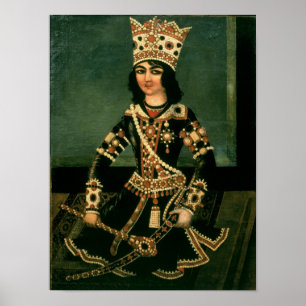 Póster Retrato de Abbas-Minza