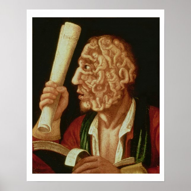 Póster Retrato de Adão (óleo) (Frente)