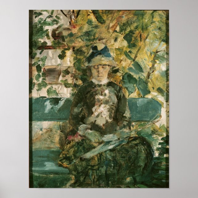 Poster Retrato de Adele Tapie de Celeyran 1882 (Frente)