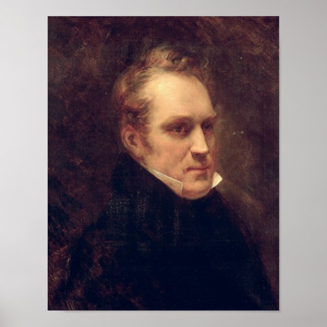 Póster Retrato de Aimable-Guillaume-Prosper Brugiere (Frente)