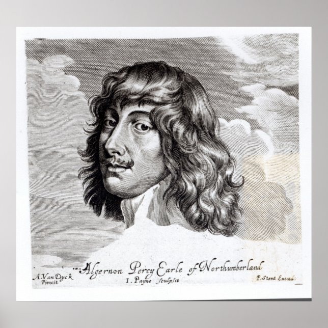 Póster Retrato de Algernon Percy (Frente)