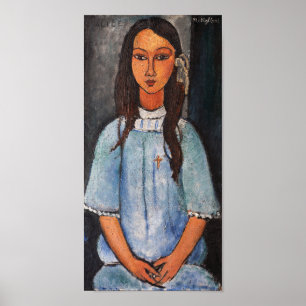 Poster Retrato de Alice, Modigliani