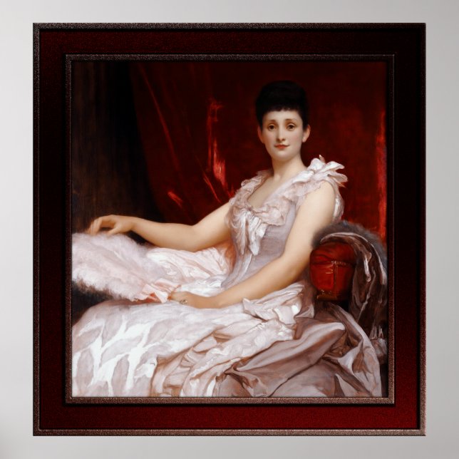 Poster Retrato De Amy Augusta, Lady Coleridge (Frente)