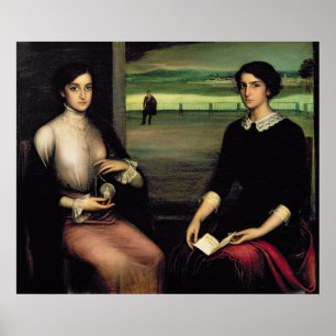 Póster Retrato de Angeles e de Fuensanta