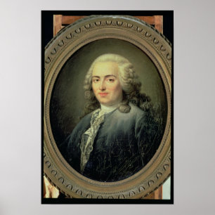 Póster Retrato de Anne-Robert-Jacques Turgot 1726