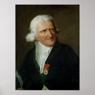 Póster Retrato de Antoine Agostinho Parmentier