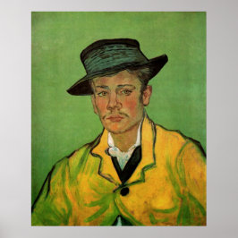Poster Retrato de Armand Roulin por Vincent van Gogh