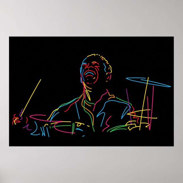 Poster Retrato de Art Blakey (Frente)