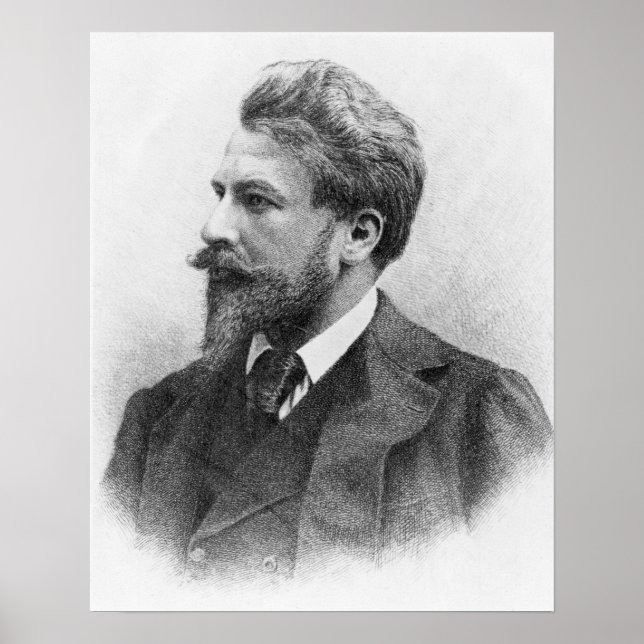 Póster Retrato de Arthur Schnitzler (Frente)