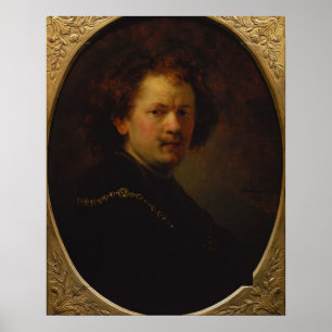 Póster Retrato de auto, 1633