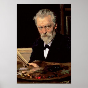 Póster Retrato de auto, 1905