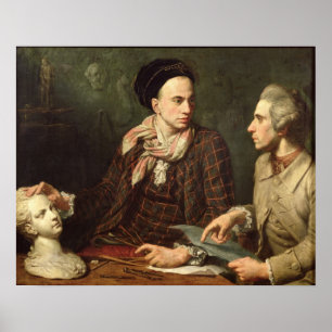 Poster Retrato de auto com Dominique Herment 1769