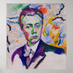 Poster Retrato de auto de Robert Delaunay