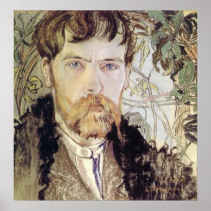Póster Retrato de auto de Stanislaw Wyspianski, 1902