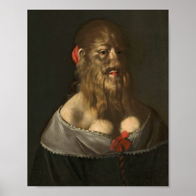 Poster Retrato De Barbara Van Beck Curiosidades E Oddit (Frente)