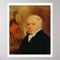 Retrato de Ben Marshall (1767-1835) (petróleo sobr
