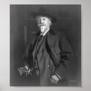 Poster Retrato de "Buffalo Bill" Cody