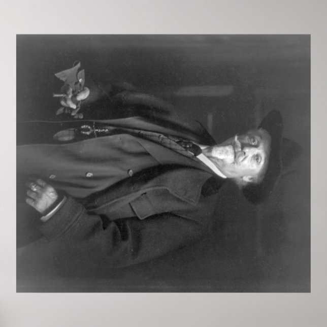 Poster Retrato de "Buffalo Bill" Cody Fotografia (Frente)