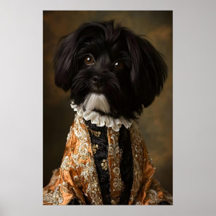 Poster Retrato de cachorro Havanese, Animal Renascença