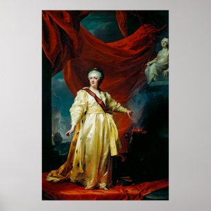 Poster Retrato de Catherine II