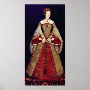 Póster Retrato de Catherine Parr, 1545