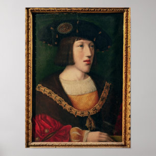 Poster Retrato de Charles V