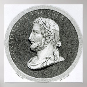 Póster Retrato de Constantim o excelente
