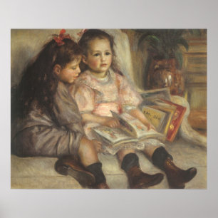 Póster Retrato de crianças de Caillebotte por Pierre
