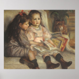 Póster Retrato de crianças de Caillebotte por Pierre