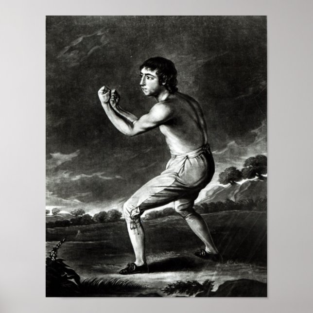 Póster Retrato de Daniel Mendoza (Frente)