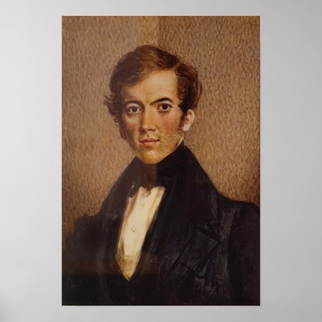 Póster Retrato de David Livingstone (Frente)