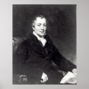 Póster Retrato de David Ricardo