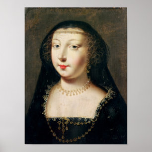 Póster Retrato de d'Estrees de Gabrielle