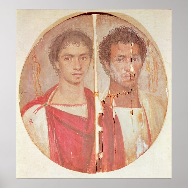 Póster Retrato de dois irmãos (Frente)