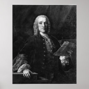 Póster Retrato de Domenico Scarlatti