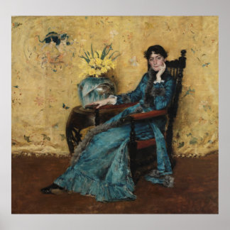 Poster Retrato de Dora Wheeler William Merritt Chase Oil