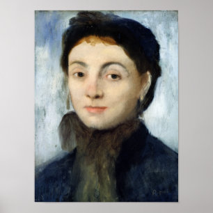 Poster Retrato de Edgar Degas   de Josephine Gaujelin,