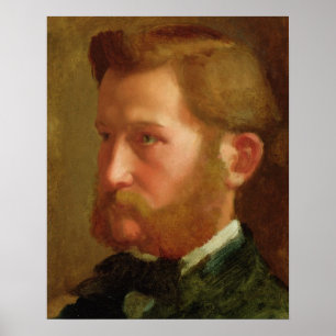 Póster Retrato de Edgar Degas   de Paul Vapincon