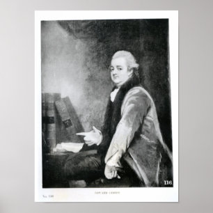Poster Retrato de Edward Gibbon