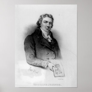 Póster Retrato de Edward Jenner