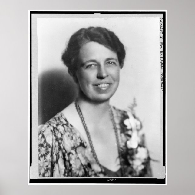 Póster Retrato de Eleanor Roosevelt (Frente)
