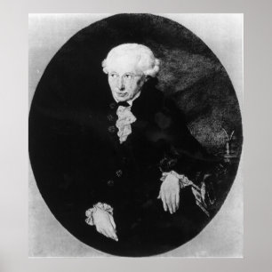 Póster Retrato de Emmanuel Kant