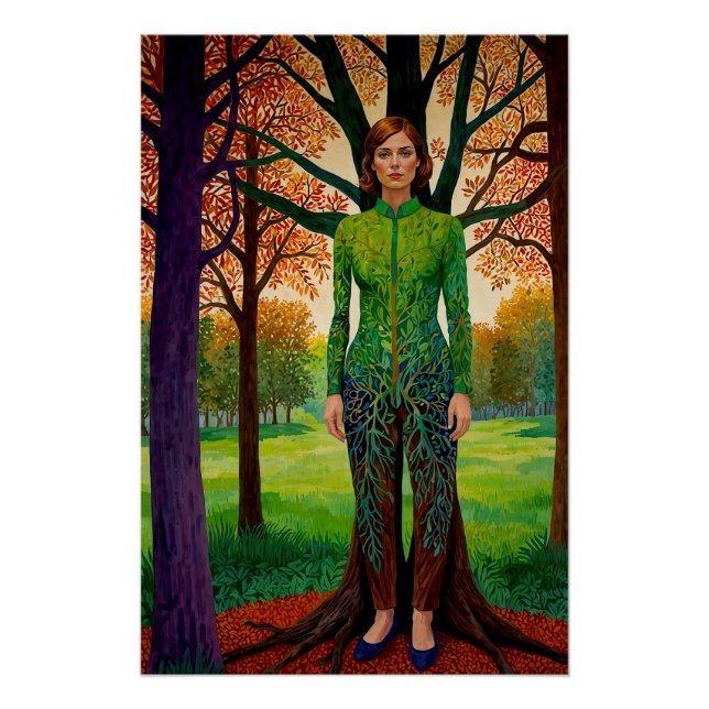 Póster “Retrato de Erdessa”  - A Disfarce da Quietude (Frente)