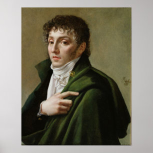 Póster Retrato de Etienne-Henri Mehul 1799