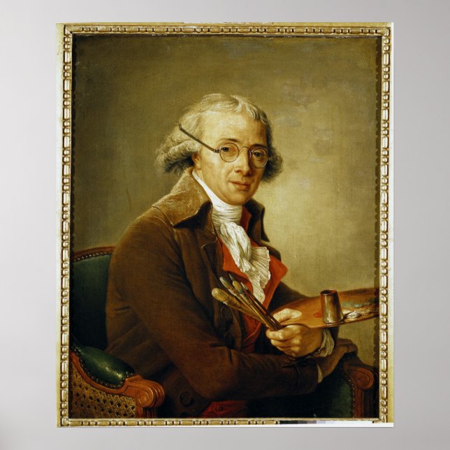 Poster Retrato de Francois-Andre Vincent (Frente)