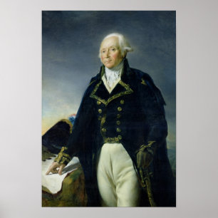 Póster Retrato de Francois-Christophe Kellermann