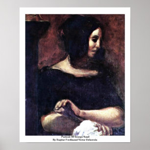 Poster Retrato de George Sand