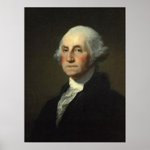 Póster "Retrato de George Washington
